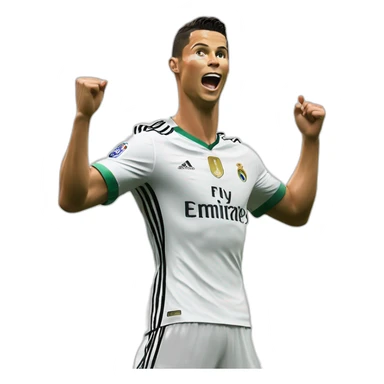 cristiano ronaldo goal celebration sticker
