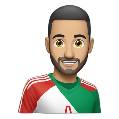  Maroc Ziyech  sticker