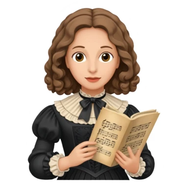 Barbara strozzi composer sticker