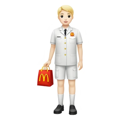 The more McDonald’s you eat the less visible your feet ￼ sticker