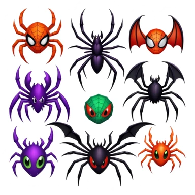 Plankton-Venom-Spider-Man-Spyro-Cynder-Toothless-fusion sticker