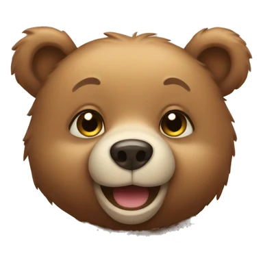 cute little bear  sticker