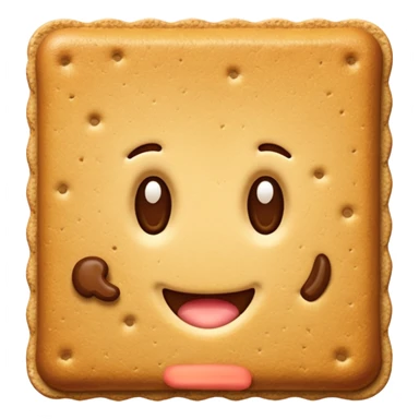 Graham cracker sticker
