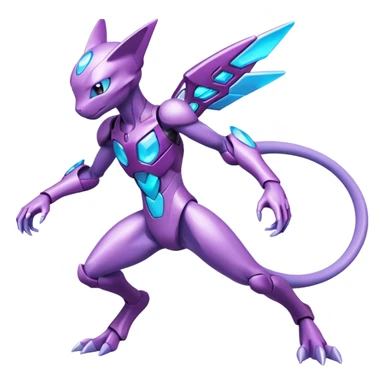 Vikavolt-Mewtwo-Genesect-Miraidon-fusion, full body sticker