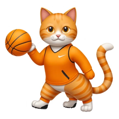 Bitte mach mir eine Katze mit Nike Sachen  sticker