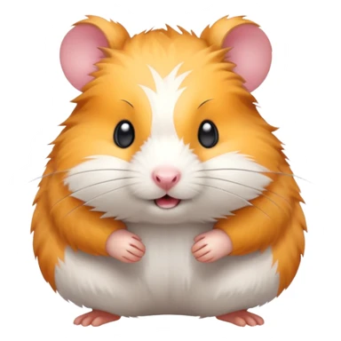 Chaotic hamster sticker