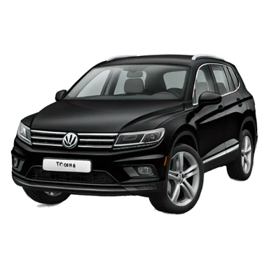 black tiguan sticker