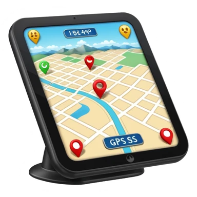 GPS screen sticker