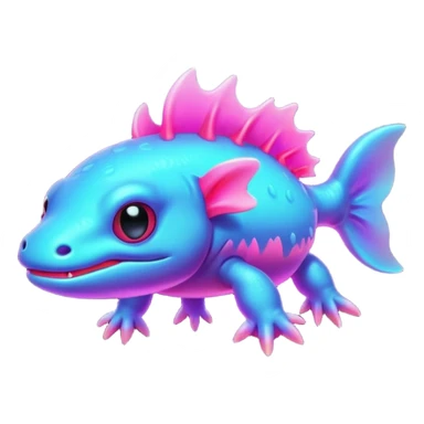 Axolotl gaming sticker