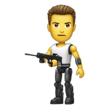 terminator with one ikea forniture sticker