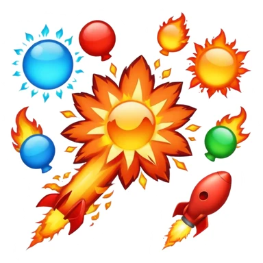 boom icons sticker