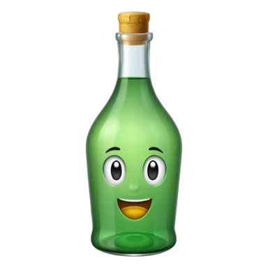 Une bouteille de get 27  sticker