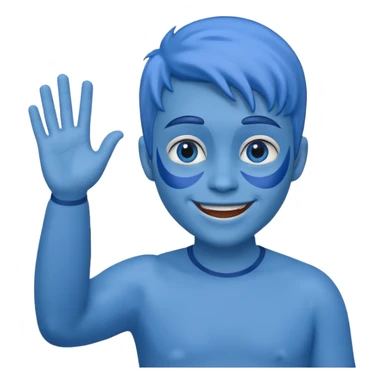 saying hello avatar sticker