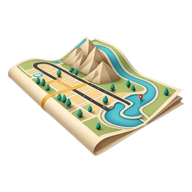 road map sticker