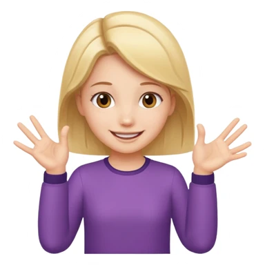 A girl teaching words..so i need a girl position like she us teaching sticker