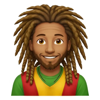 A rasta man bigging up di whole world 🎯🌍👊🏾👊🏻👊🏿🌍🎯 reggae vibes 🎶, love and unity ✨💛💚❤️, every nation stand strong 🇯🇲🌐  sticker