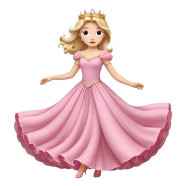 princess dance sticker