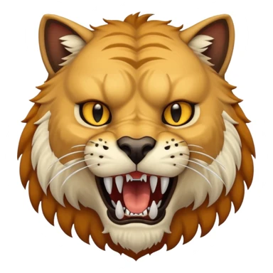 Saber Toothed Cat sticker