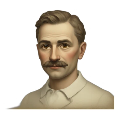 Niklāvs Strunke. Galvas konstrukcija (Ivo Panadži portrets). 1924. sticker