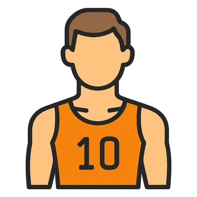 sportsmans upper front body sticker