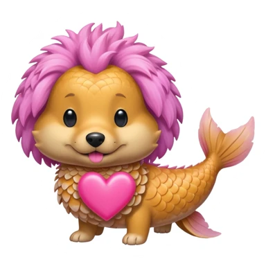 fish dog 💕 sticker