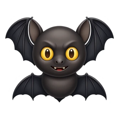 Make a emoji of bat batman edition  sticker
