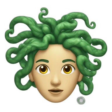 Medusa gorgona sticker