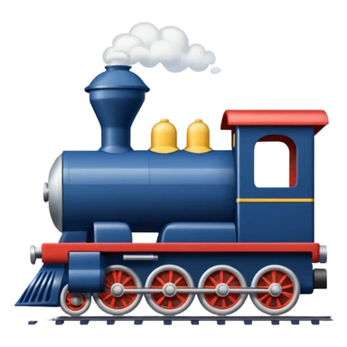 white&navy train sticker
