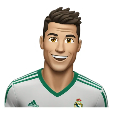Cristiano Ronaldo célébration de dos sticker
