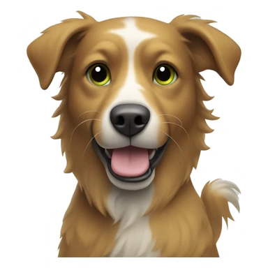 Dog playing pickleball sticker