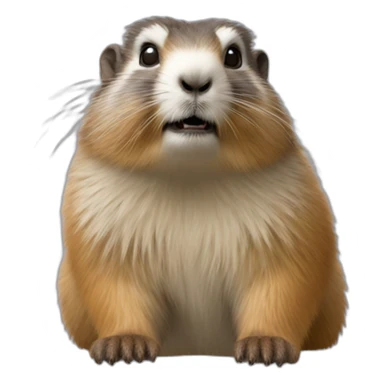 Marmotte d’Himalaya  sticker