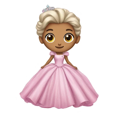Ariana grande in glinda gown wicked pink sticker