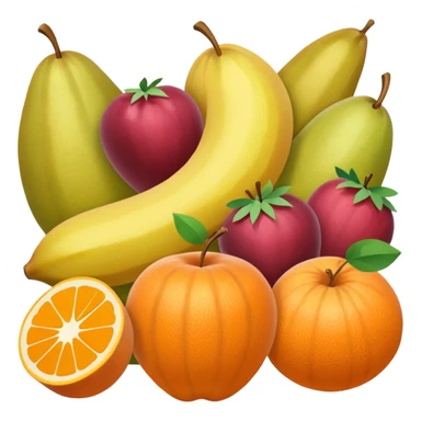 generate an image for fruits basket sticker