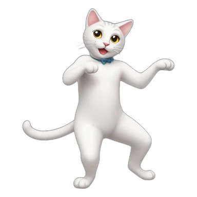 Cat danse tango sticker