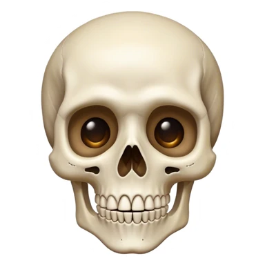 Skeleton mind blow sticker