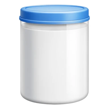 baking powder plastic container sticker