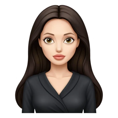 Angelina Jolie up to the waist sticker