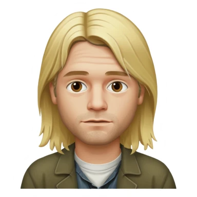 Kurt cobain  sticker