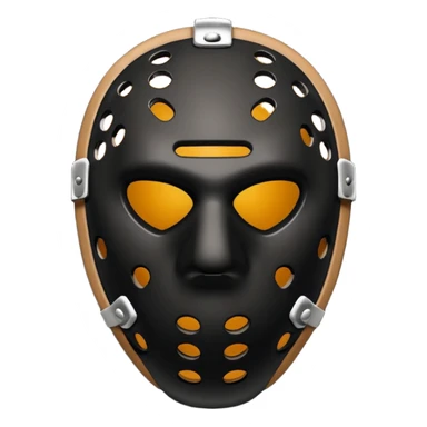 Masque de hockey de kanye west  sticker
