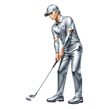 sorayama golfing sticker