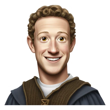 mark zuckerberg wizard of oz sticker