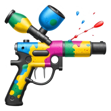 paintball-gun-splatter sticker