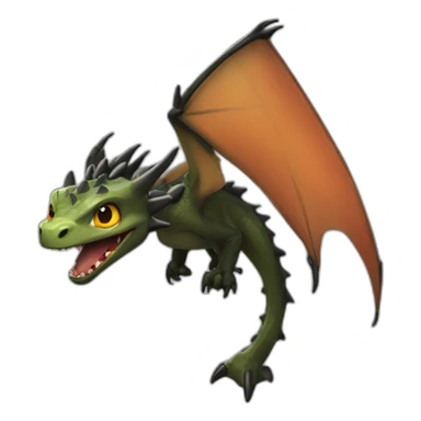Hookfang toothless hybrid sticker