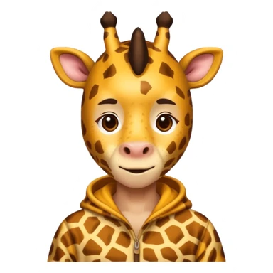 athlete player giraffe sticker
