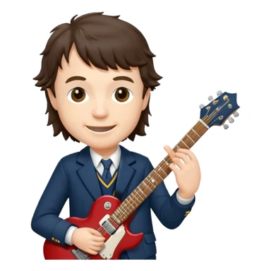 Angus Young, guitarrista de AC/DC sticker