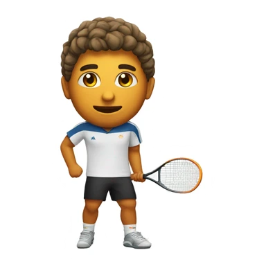 squash player sticker