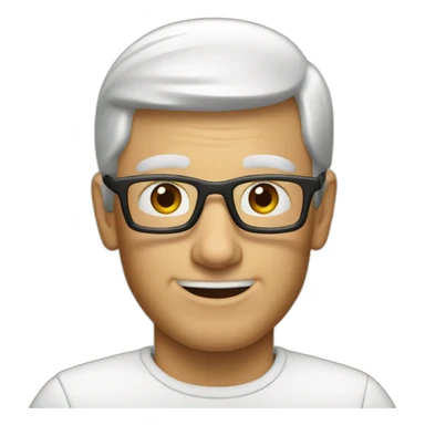 Tim Cook With a baguette sticker