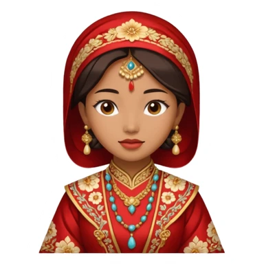 1900's Asian female sticker