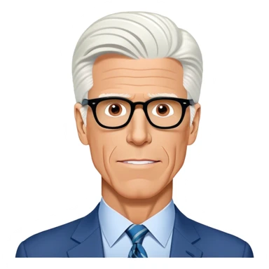 Ted Danson as Michael in "The Good Place" sticker
