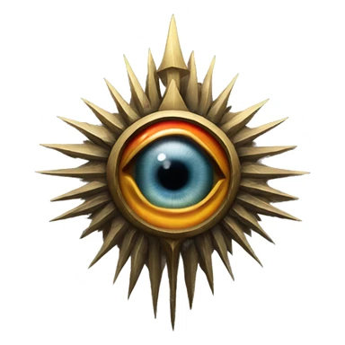 The Eye of Sauron Russian coats of arms sticker